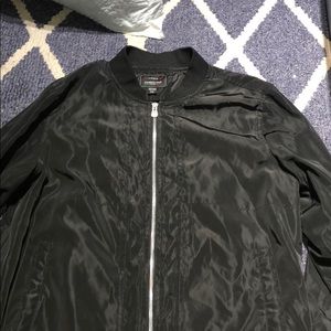 Fashion Man black bomber jacket